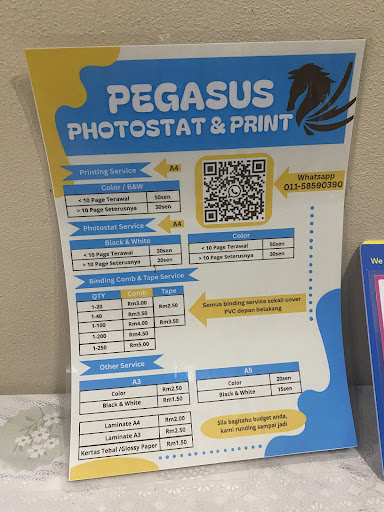 Kedai Fotostat & Print Murah Delivery Pegasus Melaka