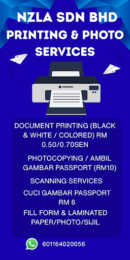 NZLA SDN BHD (PRINTING & PHOTO SERVICES)